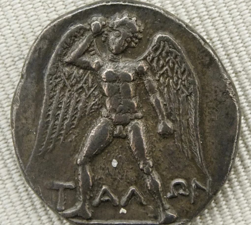 Talos, a giant bronze automaton described as a creation of Hephaestus in Greek mythology